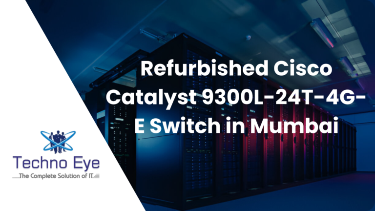 Refurbished Cisco Catalyst 9300L-24T-4G-E Switch in Mumbai