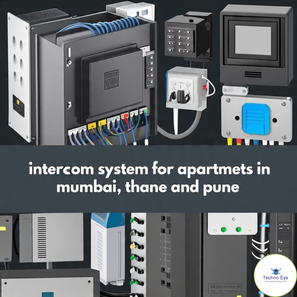 intercom systems for apartments in Mumbai, Thane, pune.
