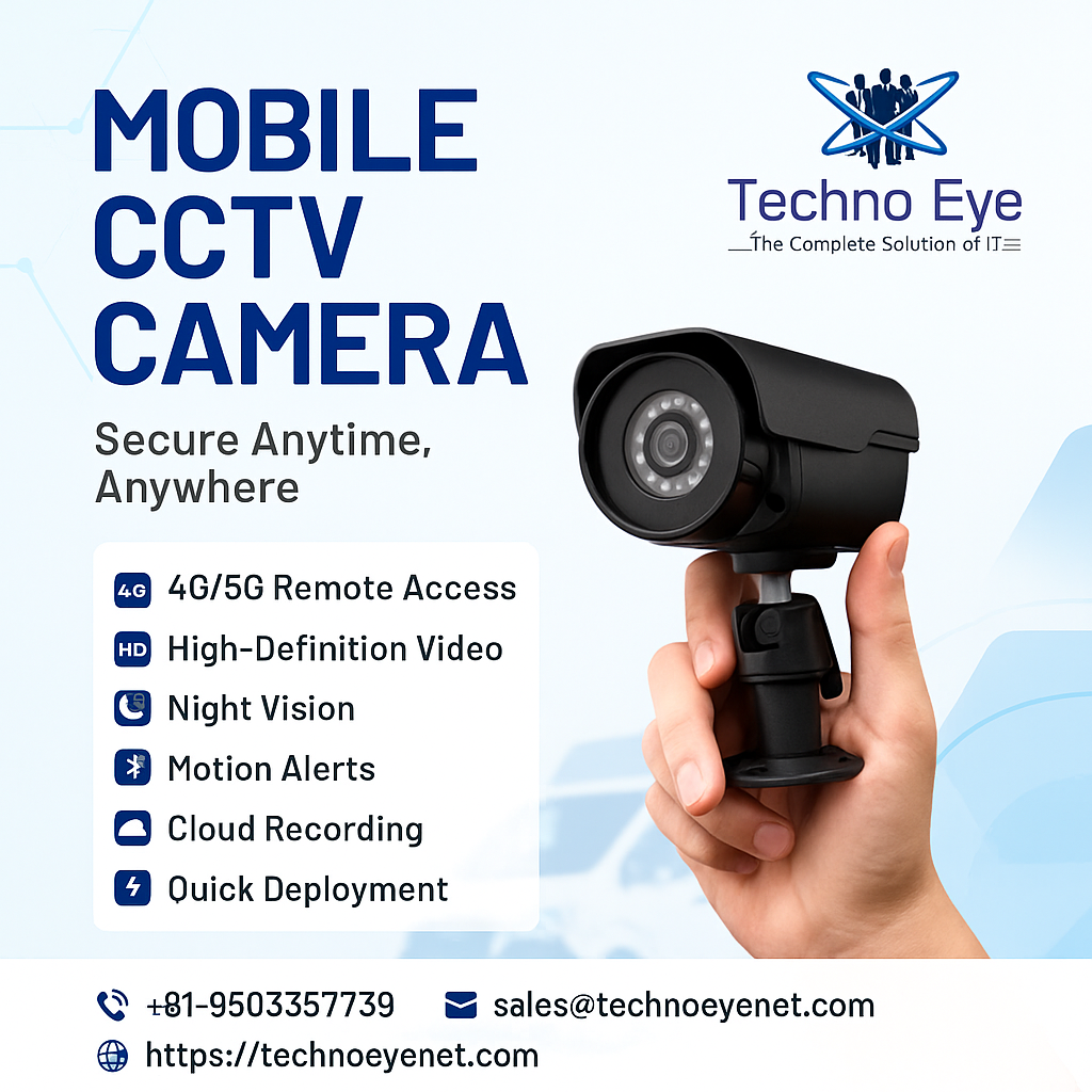 Mobile CCTV Camera