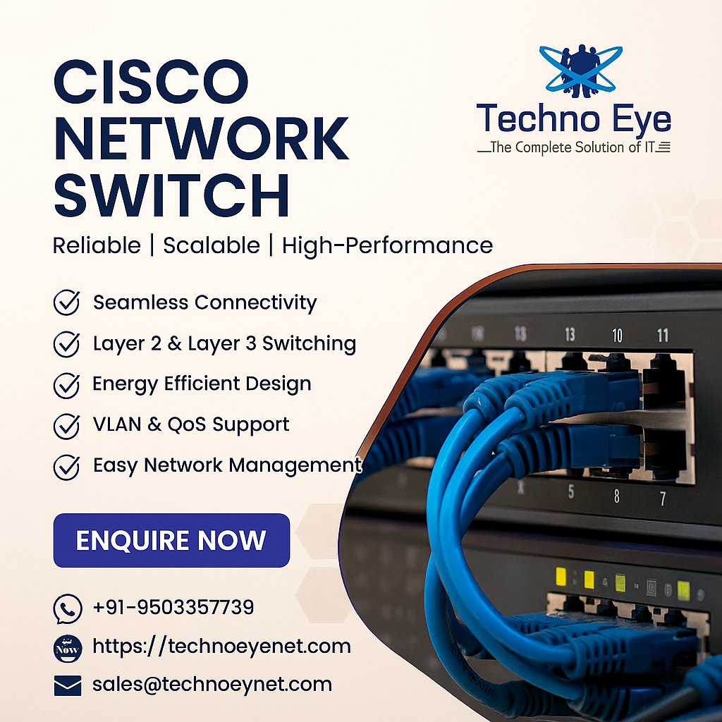 Cisco Network Switch in Mumbai, Thane and Pune.