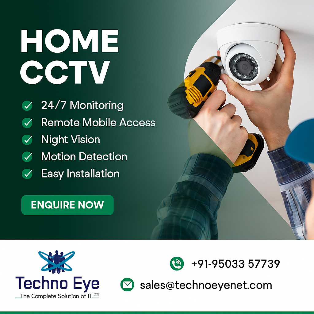 Home CCTV in Mumbai, Thane and Pune.