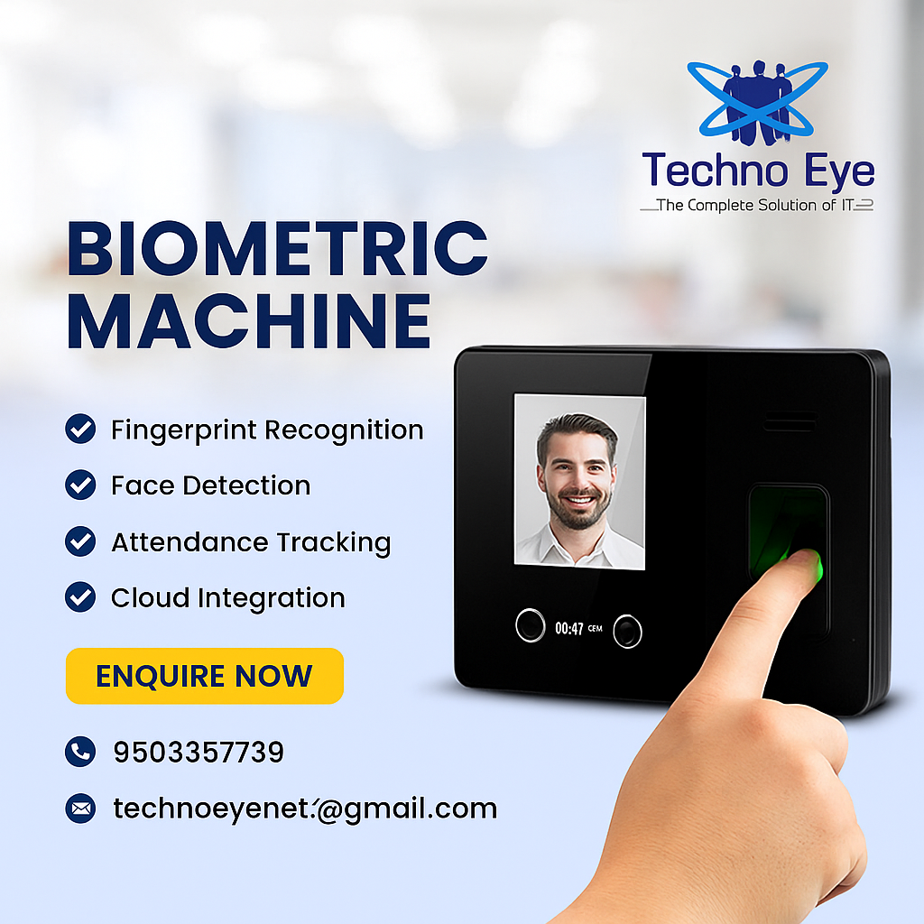 Biometric Machine in Mumbai, Thane and Pune.