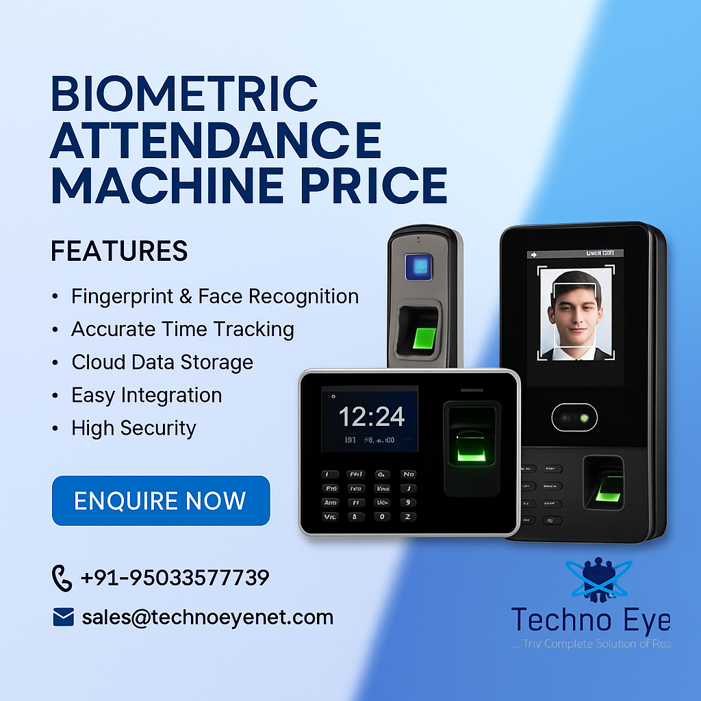Biometric Attendance Machine Price in Mumbai, Thane and Pune.