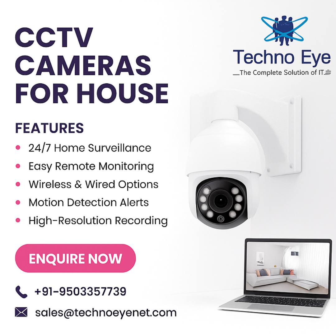 CCTV Cameras for House in Mumbai, Thane and Pune.
