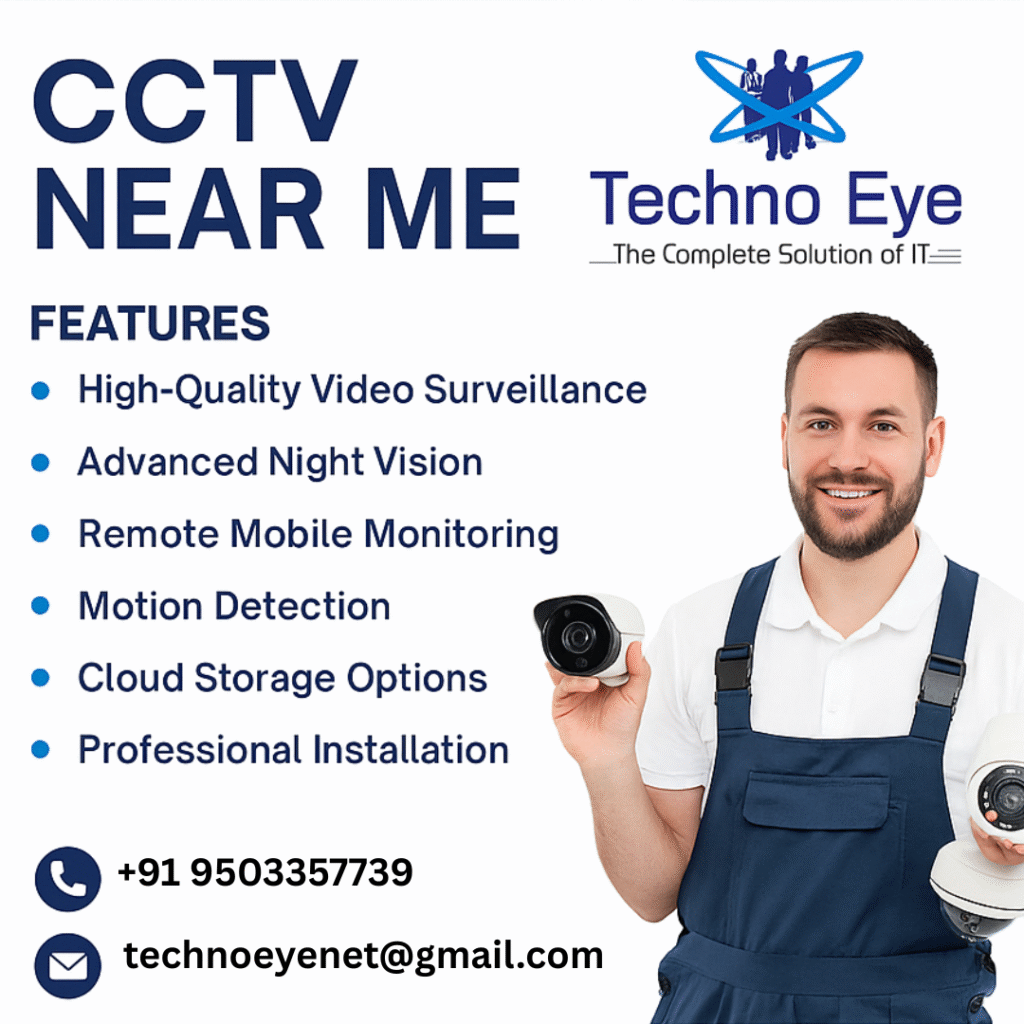 CCTV Near Me in Mumbai, Thane and Pune.