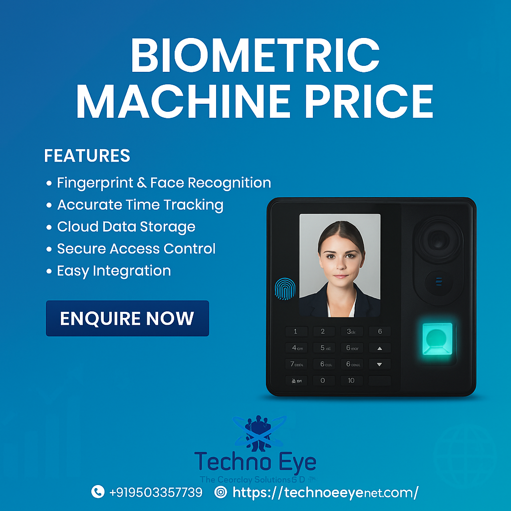 Biometric Machine Price in Mumbai, Thane and Pune.