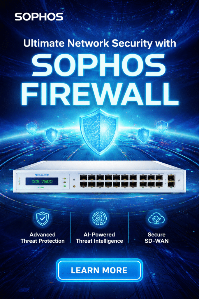 sophos firewall configuration step by step