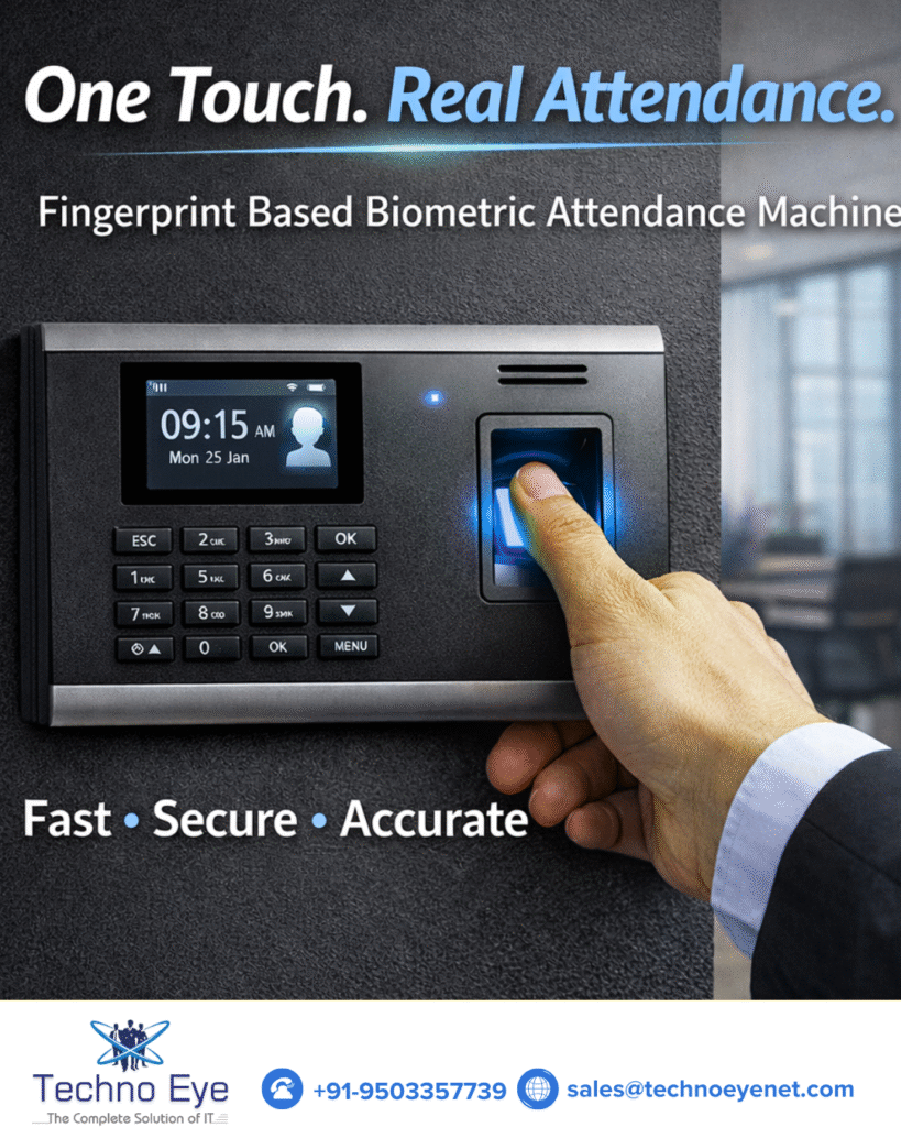 Biometric Finger Machine