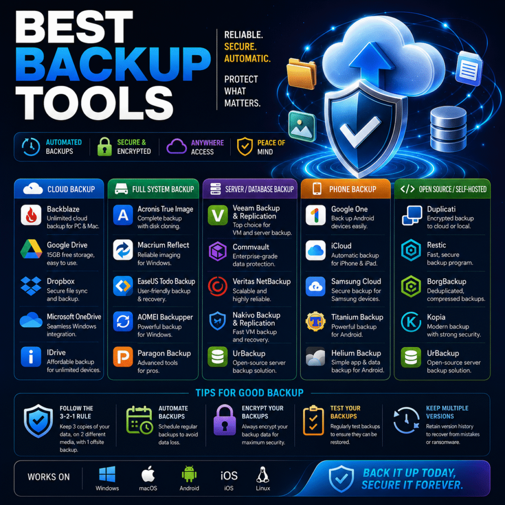 Best Backup Tools