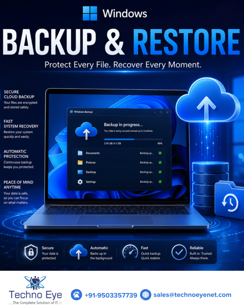 Windows Backup and Restore
